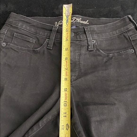 Universal Thread mid rise skinny black jeans - Picture 6 of 7